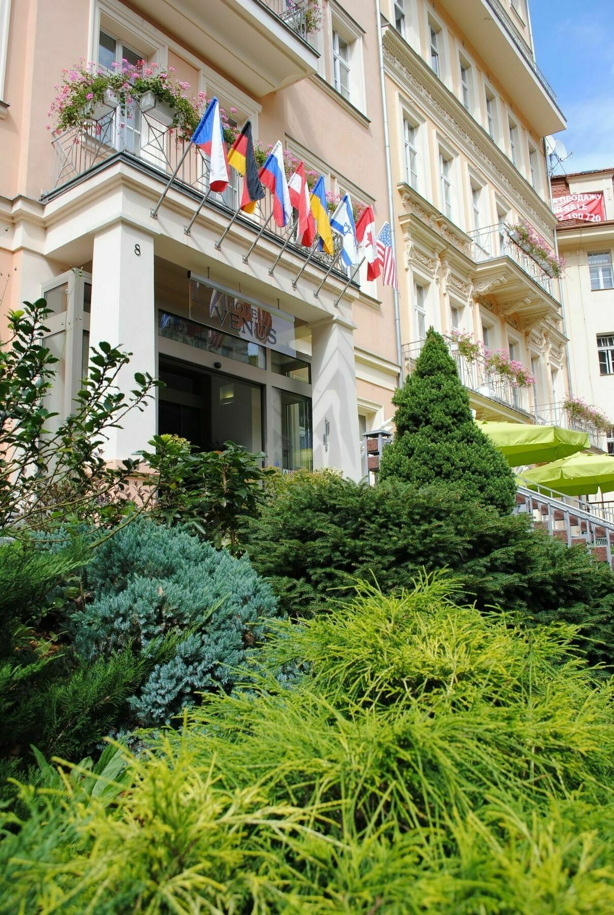 Venus Otel Karlovy Vary Dış mekan fotoğraf